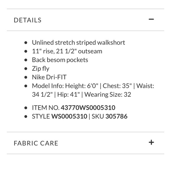 Hurley Harrison Dry Fit Shorts Mens 32  Tan - Picture 4 of 6